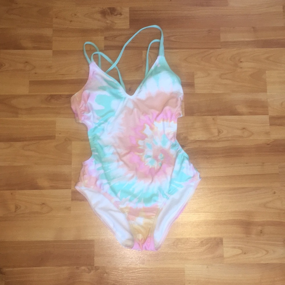 Tie-dye one piece